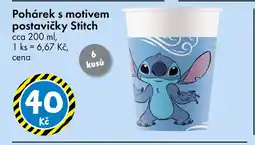 TEDi Pohárek s motivem postavičky Stitch nabídka