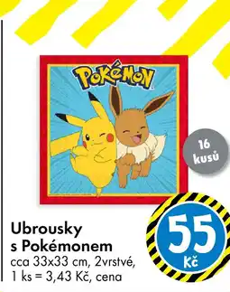 TEDi Ubrousky s Pokémonem nabídka
