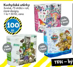 TEDi Kuchyňské utěrky nabídka