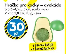 TEDi Hračka pro kočky - avokádo nabídka