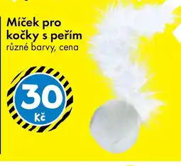 TEDi Míček pro kočky s peřím nabídka