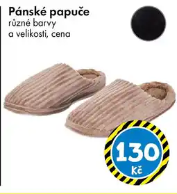 TEDi Pánské papuče nabídka