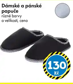 TEDi Dámské a pánské papuče nabídka