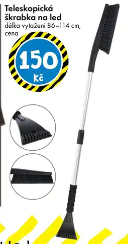 TEDi Teleskopická škrabka na led nabídka