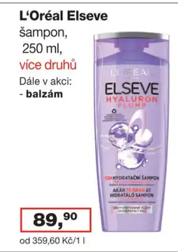 Ráj drogerie L'Oréal Elseve šampon nabídka