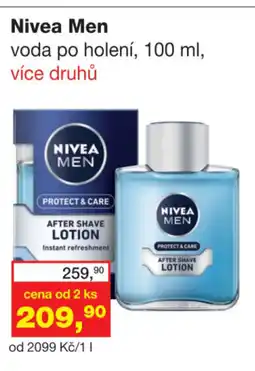 Ráj drogerie NIVEA Men voda po holení nabídka