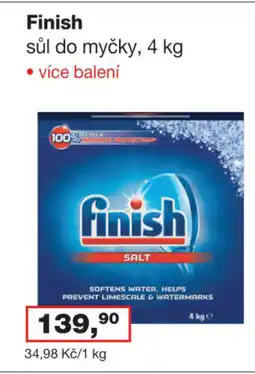 Ráj drogerie Finish sůl do myčky nabídka