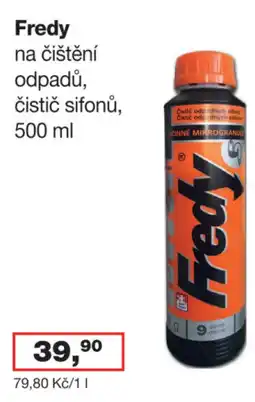 Ráj drogerie Fredy na čištění odpadů, čistič sifonů nabídka