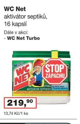 Ráj drogerie WC Net aktivátor septiků nabídka