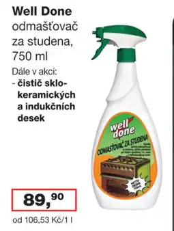 Ráj drogerie Well Done odmašťovač za studena nabídka