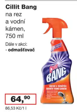 Ráj drogerie Cillit Bang na rez a vodní kámen nabídka