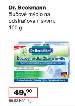 Ráj drogerie Dr. Beckmann žlučové mýdlo na odstraňování skvrn nabídka