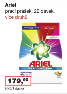 Ráj drogerie ARIEL prací prášek nabídka