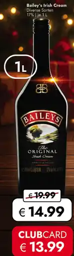 TRAVEL FREE Bailey's Irish Cream nabídka