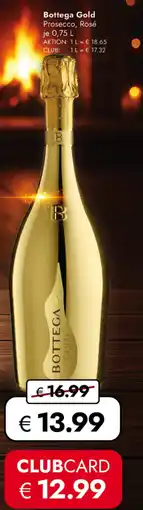 TRAVEL FREE Bottega Gold Prosecco, Rosé nabídka