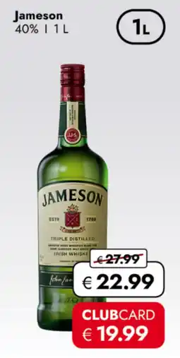 TRAVEL FREE Jameson 40% nabídka