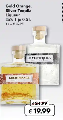 TRAVEL FREE Gold Orange, Silver Tequila Liqueur 36% nabídka