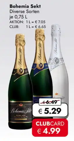 TRAVEL FREE Bohemia Sekt Diverse Sorten nabídka