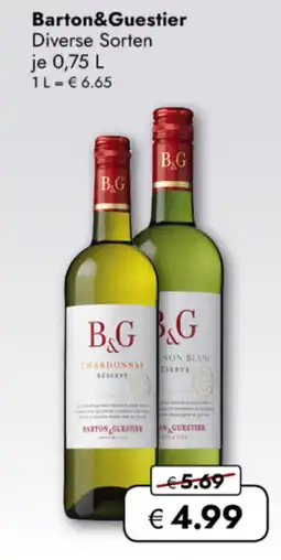 TRAVEL FREE Barton&Guestier nabídka