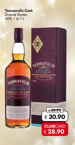 TRAVEL FREE Tamnavulin Cask Diverse Sorten 40% nabídka