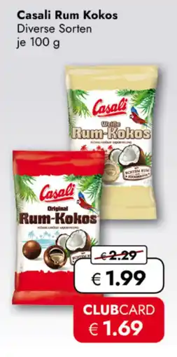 TRAVEL FREE Casali Rum Kokos Diverse Sorten nabídka