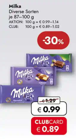 TRAVEL FREE Milka nabídka