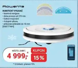 Planeo Elektro ROWENTA Robotický vysavač nabídka