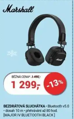 Planeo Elektro Marshall Bezdrátová sluchátka nabídka