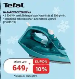 Planeo Elektro Tefal Napařovací žehlička nabídka