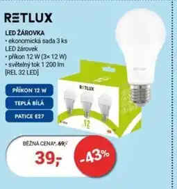 Planeo Elektro RETLUX Led žárovka nabídka