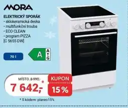 Planeo Elektro MORA Elektrický sporák nabídka