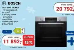 Planeo Elektro BOSCH Vestavná trouba nabídka