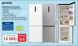 Planeo Elektro Gorenje Kombinovaná chladnička nabídka