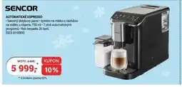 Planeo Elektro SENCOR Automatické espresso nabídka