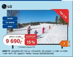 Planeo Elektro LG QNED TV nabídka
