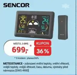 Planeo Elektro SENCOR Meteostanice nabídka