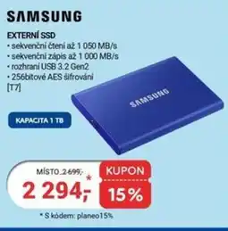 Planeo Elektro SAMSUNG Externí SSD nabídka