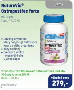 PharmaPoint NatureVia® Ostropestřec forte nabídka