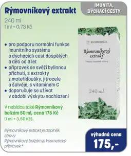 PharmaPoint Rýmovníkový extrakt nabídka