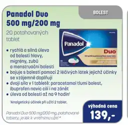 PharmaPoint Panadol Duo nabídka