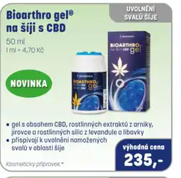 PharmaPoint Bioarthro gel® na šíji s CBD nabídka