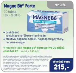 PharmaPoint Magne B6Ⓡ Forte nabídka