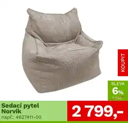 Asko Sedací pytel Norvik nabídka