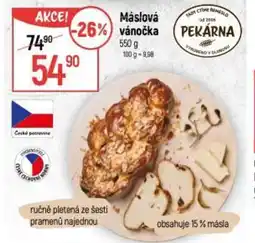 Globus Máslová vánočka nabídka