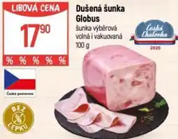 Globus Dušená šunka Globus nabídka