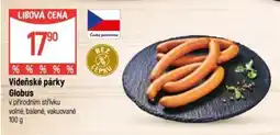 Globus Vídeňské párky Globus nabídka