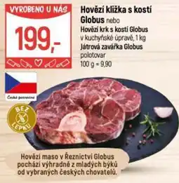 Globus Hovězí krk s kostí Globus nabídka