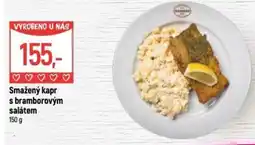 Globus Smažený kapr s bramborovým salátem nabídka