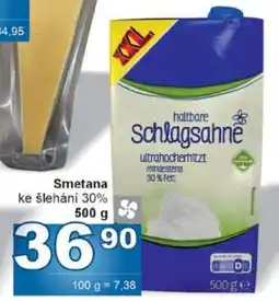 Jip Smetana ke šlehání 30 % nabídka
