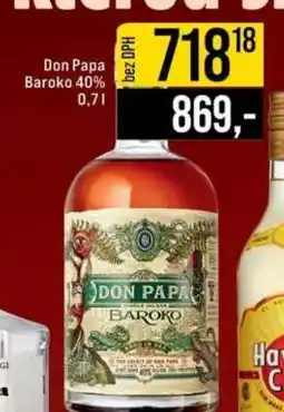 Jip Don Papa Baroko 40% 0,7l nabídka